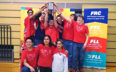 Robotics Team Wins FIRST® Tech Challenge Winter Meet