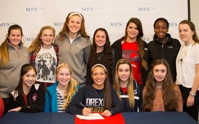 Senior Soccer Player Signs National Letter of Intent