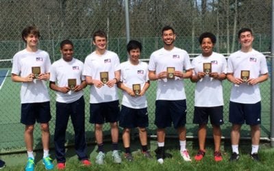 Boys’ Tennis Faces Pingry for Sectional Title; Five Players to Compete for FSL Titles Tomorrow