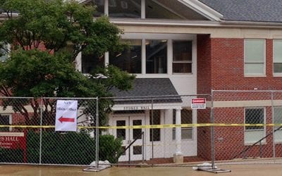 Stokes Hall Entry Construction Project Takes Place Through August