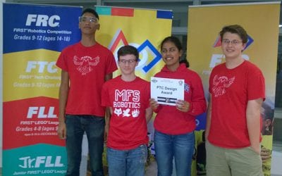 MFS Robotics Team Selected as NJ Showcase Team