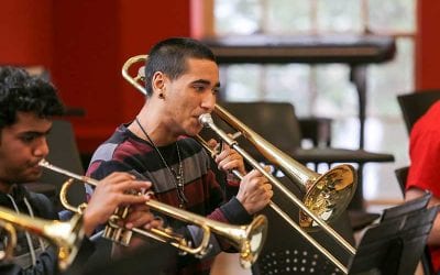 Students Enjoy Exploration and Guest Instructors at Upper School Instrumental Music Retreat