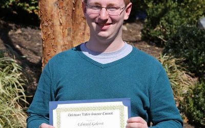 Student Awarded Top Prize from Delaware Valley Science Council