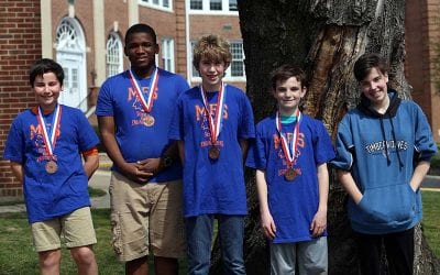 Middle School Students Earn Medals at NJ Science Olympiad State Tournament