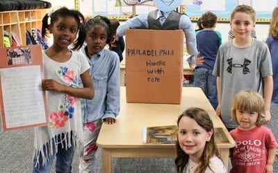 Second Graders Host “Let Your Life Speak” Museum