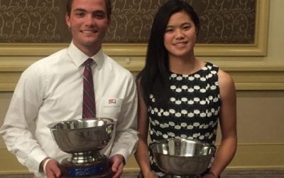 Two Student Athletes Receive Herm Magee Award at Varsity Sports Night