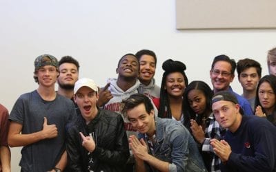 Songwriting Students Enjoy Visit from Pop Recording Artists