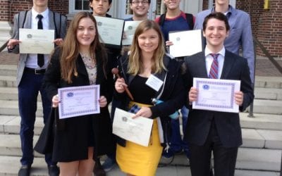 Model UN Students Enjoy Success at University of Delaware Conference