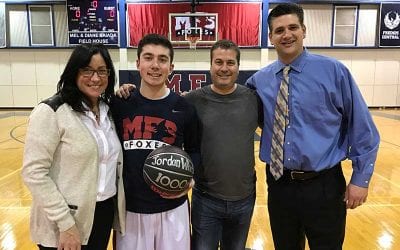 Jordan White ’17 Reaches 1,000-point Plateau