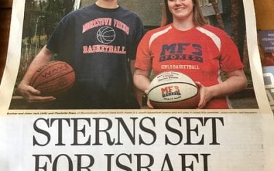 From Philadelphia Inquirer: Moorestown Friends siblings picked for Maccabiah Games