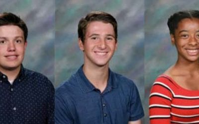 Three Students Recognized for Top Performance Results on PSAT/NMSQT