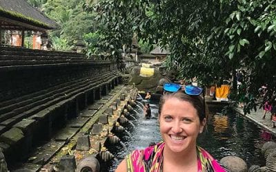 Second Grade Teacher Paige Bloom Deepens Yoga Practice and Mindfulness in Bali through Zekavat Summer Sabbatical