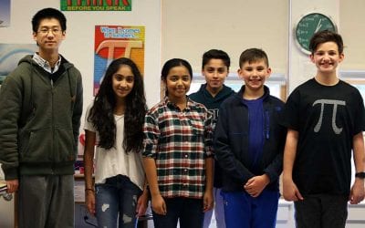 Middle School Team Competes at MATHCOUNTS Competition