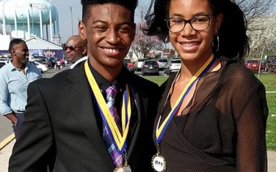 Two Students Win Gold Medals at NAACP’s Afro-Academic, Cultural, Technological and Scientific Olympics (ACT-SO)