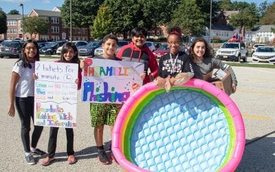 Middle School Students Raise $2,500 for Disaster Relief at 2018 Service Fair