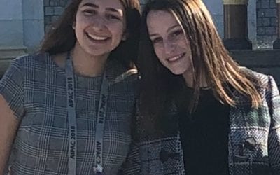 Sophie Asbell ’20 and Rebecca Fallick ’20 Attend U.S.-Israel Political Debate and Lobbying Conference