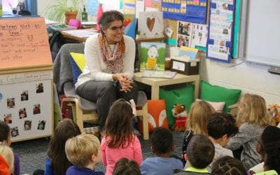 Community Visits Introduce Kindergarteners to 8 MFS Faculty and Staff