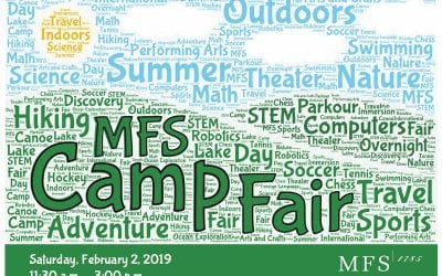 MFS to Host 27th Annual Camp Fair – Saturday, February 2