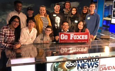 Student Journalists Enjoy Whirlwind NYC Media Tour