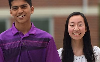 Two Juniors Selected as 2019 New Jersey Governor’s School Scholars