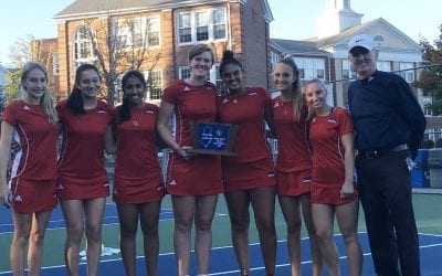 Girls’ Tennis Captures Ninth South Jersey Championship