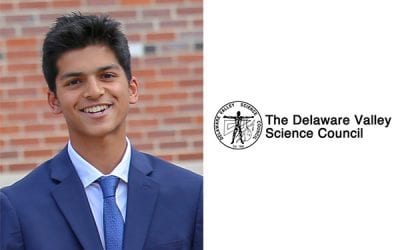 Jalen Patel ’20 Wins Excellence in Science Award from Delaware Valley Science Council