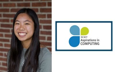 Student Recognized in National Aspirations in Computing Program