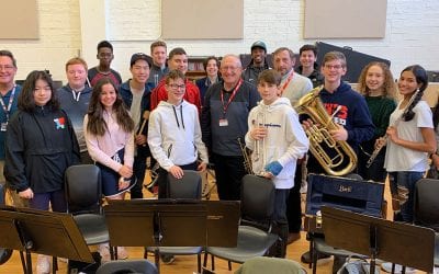 Upper School Music Retreat Welcomes Special Guests for Clinics, Film Screening