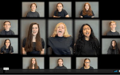 Upper School A Cappella Group “The Foxy Jukebox” Advances to Mid-Atlantic Semifinals