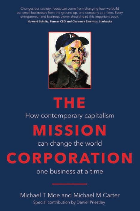 Michael Carter '91 Releases Second Book The Mission Corporation