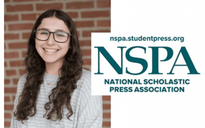 Senior Awarded Second Place in 2022 NSPA Awards