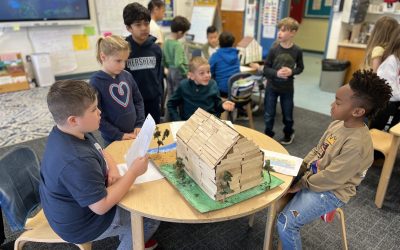 Third Grade Students Host “North American Environment and Adaptations Museum”