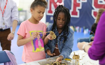 Lower School Students Enjoy Environmental Day Led by Upper School Students