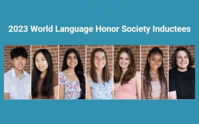 Seven Students Inducted Into World Language Honor Societies