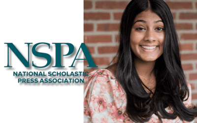 Senior Journalism Student Wins Fifth Place in NSPA National Contest