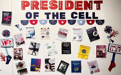 Eighth Grade Participates in President of the Cell Race