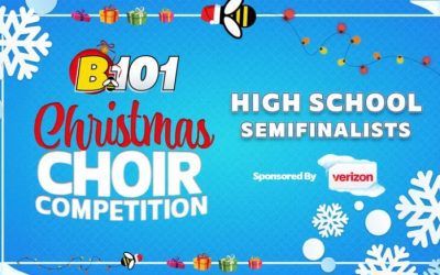 Upper School Choir Named Semifinalist in B101 FM Christmas Choir Competition