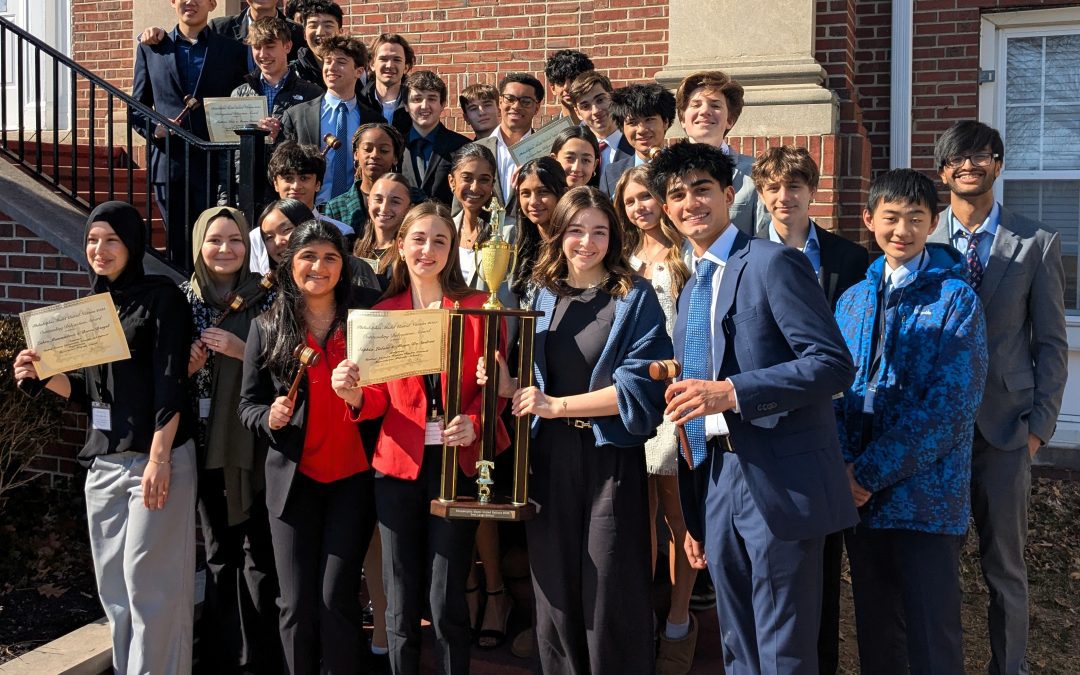 Model UN Concludes Season with Best School Delegation Win and Multiple Student Accolades