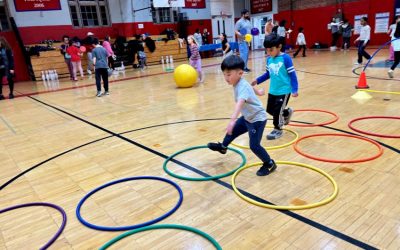 First Lower School Fitness Night Encourages Families to Get Moving Together