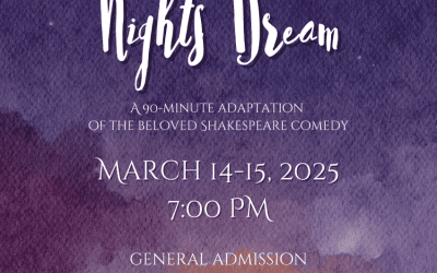 MFS Theater Presents: A Midsummer Night’s Dream